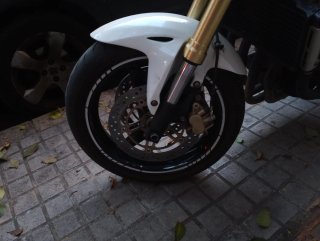 Honda Hornet 600 Blanca