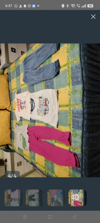 Lote Ropa Niña 4-5 Años