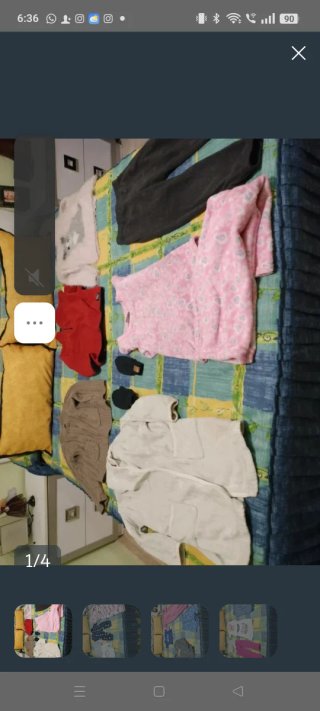 Lote Ropa Niña 4-5 Años