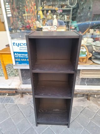 Estantería auxiliar negra Ikea