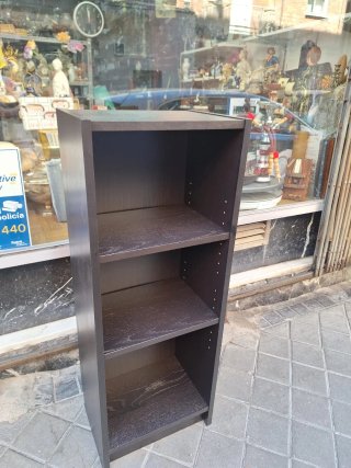 Estantería auxiliar negra Ikea