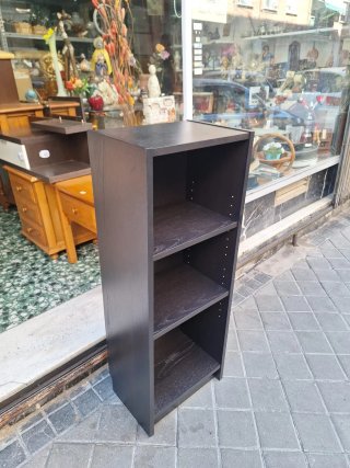 Estantería auxiliar negra Ikea