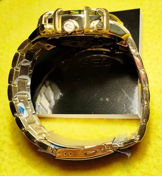 Reloj Diesel Griffed dorado, nuevo