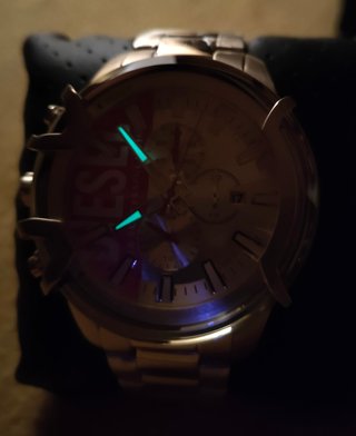 Reloj Diesel Griffed dorado, nuevo