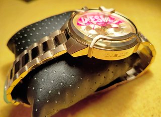 Reloj Diesel Griffed dorado, nuevo