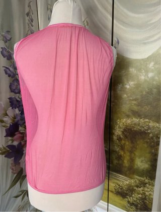Top Roberto Cavalli Rosa con Perline