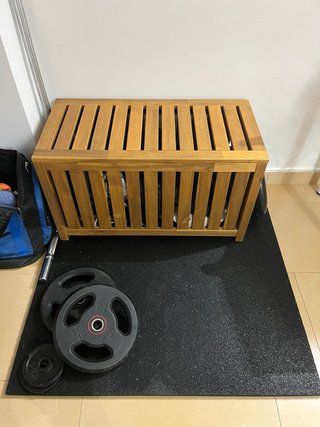 Suelo de gimnasio/rodillo para casa