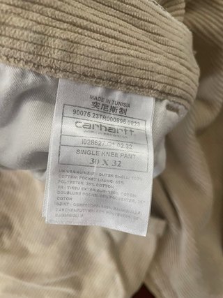 Pantalones de Carhartt Baggy de Pana M