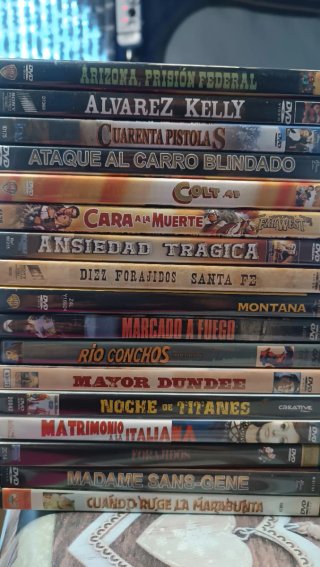 Lote 119 Películas DVD Variadas