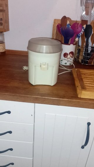 Exprimidor de Naranja Eléctrico Blanco