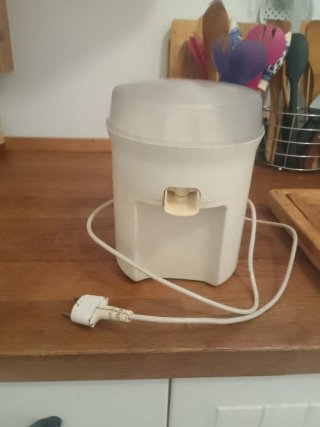 Exprimidor de Naranja Eléctrico Blanco