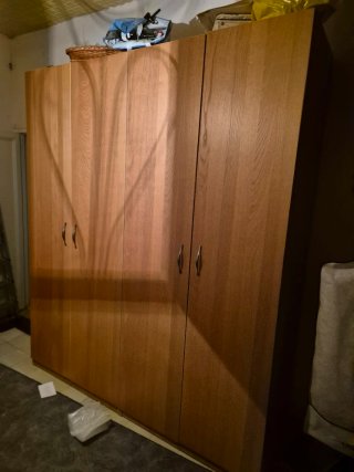 Armario 2 módulos madera
