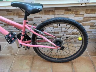 Bicicleta niña rosa 24
