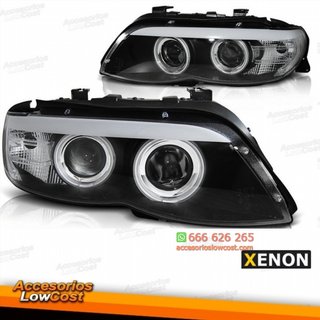 FAROS XENON BMW X5 E53 03-07 OJOS ANGEL CCFL FOND