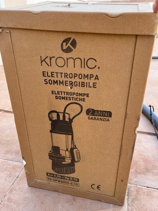 Bomba Sumergible Aguas Sucias Kromic
