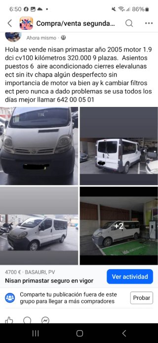 Nissan Primastar 2005