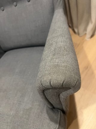 Butaca IKEA STRANDMON gris