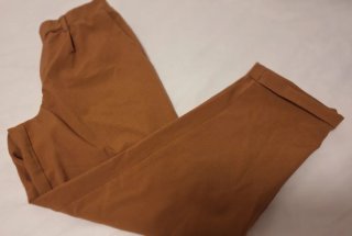 Pantalones mujer marrones