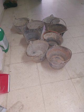 Calderetas de obra (lote)