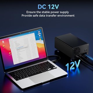 CENMATE Caja 2 Bahías 2.5-3.5 10Gbps Aluminio USB