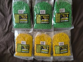 Bolas PVC 6mm GoldenBall (15000 uds)