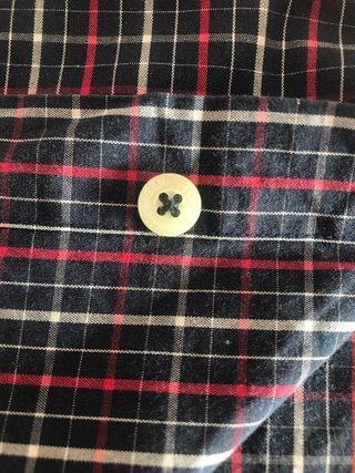 Tommy Hilfiger Camisa XXL Cuadros Manga Corta