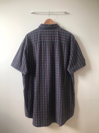 Tommy Hilfiger Camisa XXL Cuadros Manga Corta