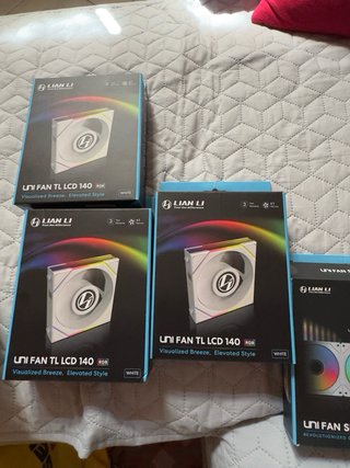 Ventole Lian Li UNI FAN 140 RGB (TLCx6 x9 normali