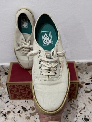 Vans con suela de esparto