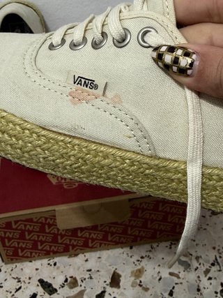 Vans con suela de esparto