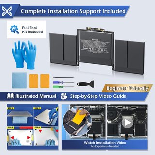 XINGLT Batería 4320mAh A1706 A1819 MacBook Pro 13