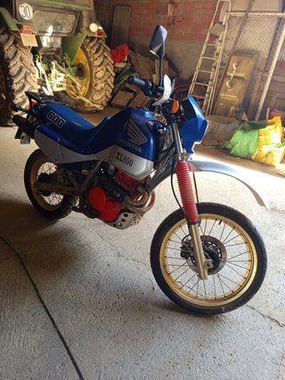 Honda XL 600 LM trail Azul/Blanco