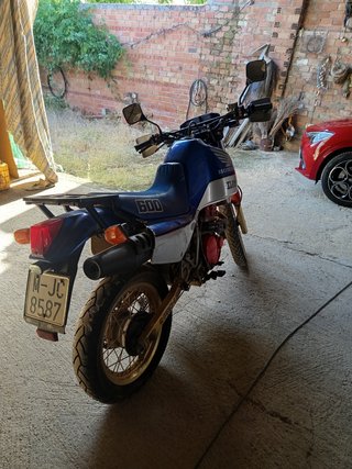 Honda XL 600 LM trail Azul/Blanco