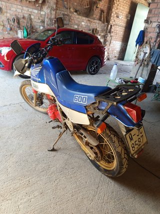 Honda XL 600 LM trail Azul/Blanco