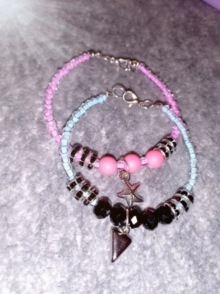 Pulseras hechas a mano