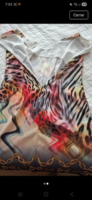 Vestido de verano estampado