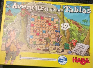 Juego de mesa La Aventura de las Tablas HABA