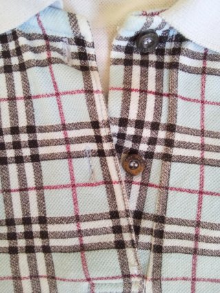 Polo Burberry donna XL a quadri