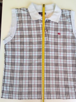 Polo Burberry donna XL a quadri