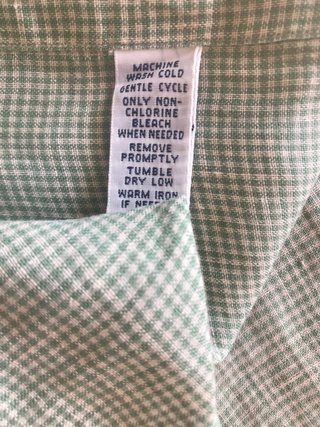 Ralph Lauren Camisa Lino M Cuadros Verde Verano