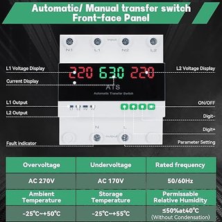 IGEYAPA Interruptor transf. automática manual 63A