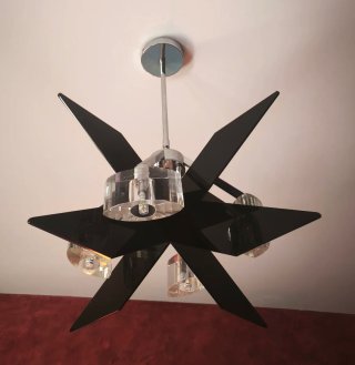 Conjunto de lámparas de salón modernas
