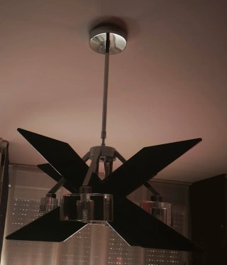 Conjunto de lámparas de salón modernas