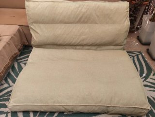 Asientos y respaldo para muebles de terraza, palés