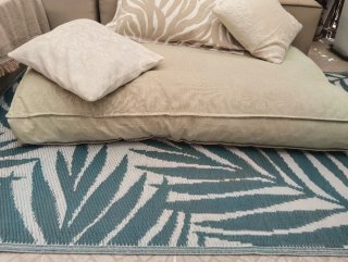 Asientos y respaldo para muebles de terraza, palés