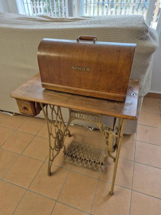 Máquina de coser Singer 1922