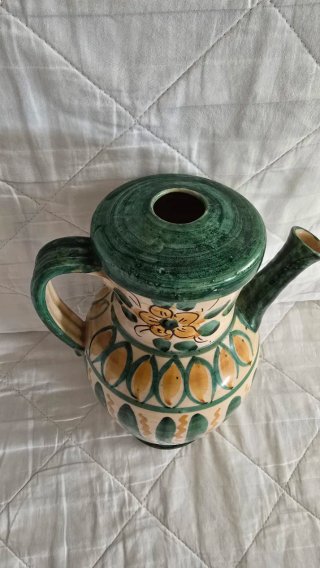 Brocca Maiolica Dipinta A Mano DE CILLIS