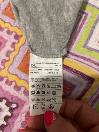Maglia maniche lunghe Benetton tigre