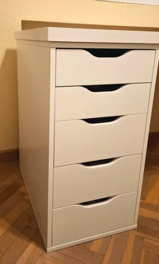 Escritorio 120x60cm con cajonera