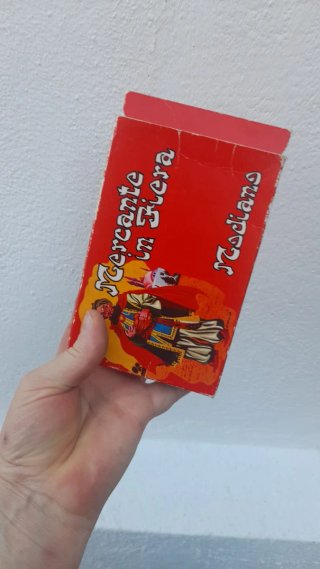Carte da gioco Mercante in Fiera